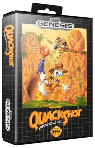 jeu Quack Shot Starring Donald Duck